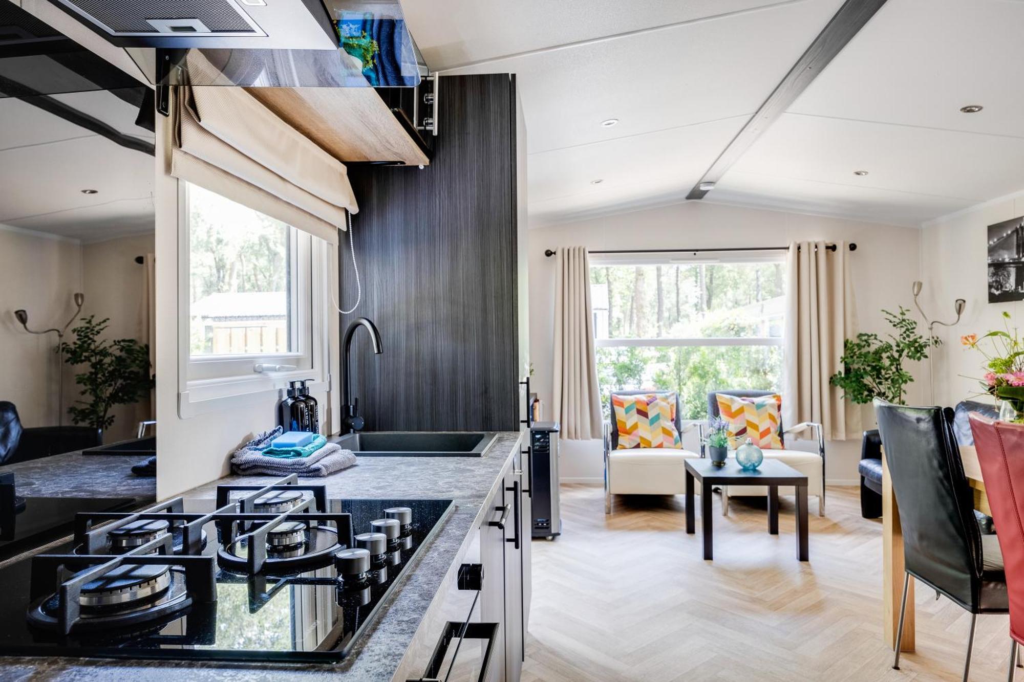 Veluwe Hoenderloo Luxury Chalet With Private Sauna And Hot Tub - Swimming Pool Tennis Court Supermarket Bowling Alley Theatre And Entertainment For Children Eksteriør billede