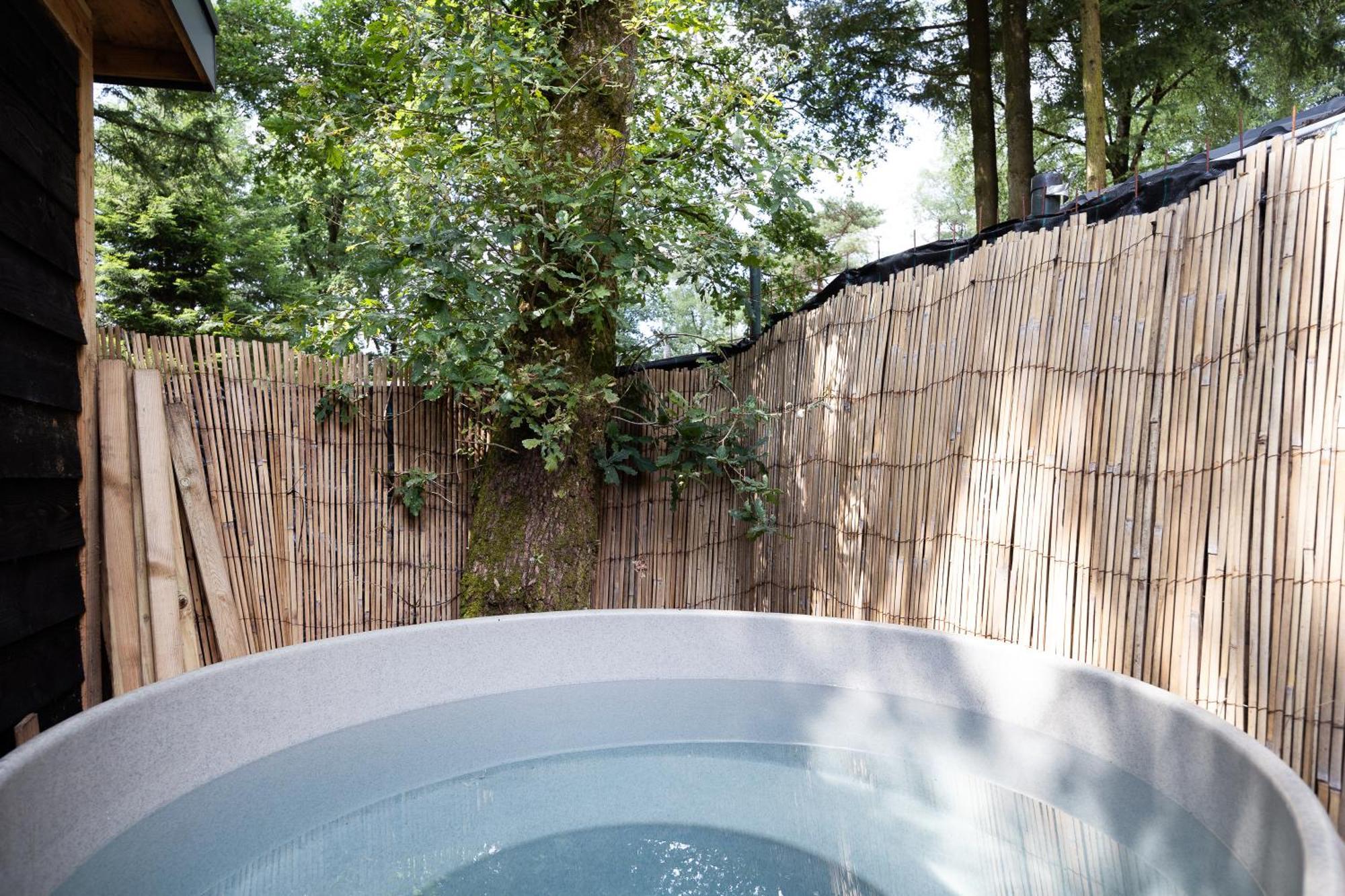 Veluwe Hoenderloo Luxury Chalet With Private Sauna And Hot Tub - Swimming Pool Tennis Court Supermarket Bowling Alley Theatre And Entertainment For Children Eksteriør billede